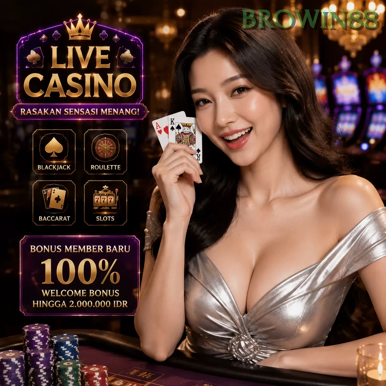 Main browin88q Menang Jackpot Besar
